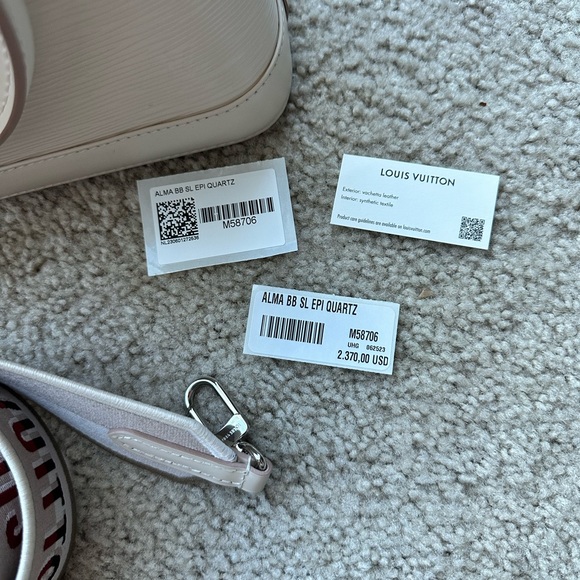 Louis Vuitton Alma BB Quartz epi - Picture 7 of 13